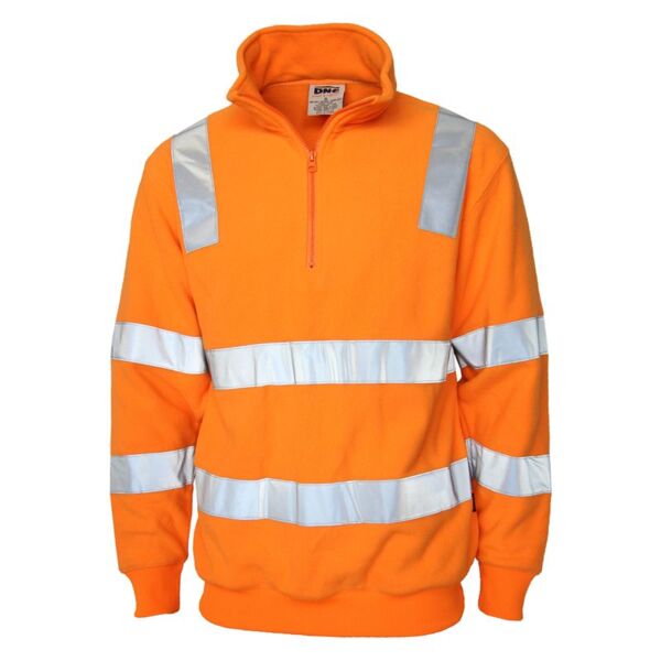 Hi-Vis VIC Rail Half Zip Polar Fleece Thumbnail