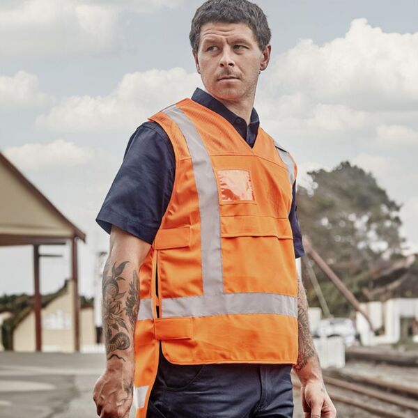 Unisex Hi Vis NSW Rail Vest Thumbnail