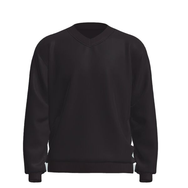 Unisex Adults V Neck Fleece Jumper Thumbnail
