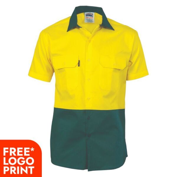 2 Tone Cool Breeze Cotton Shirt Thumbnail