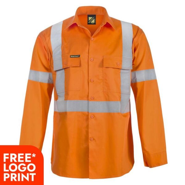 Mens Full Colour Long Sleeve  Shirt Thumbnail