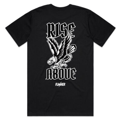 Rise Above T-shirt -Black Thumbnail